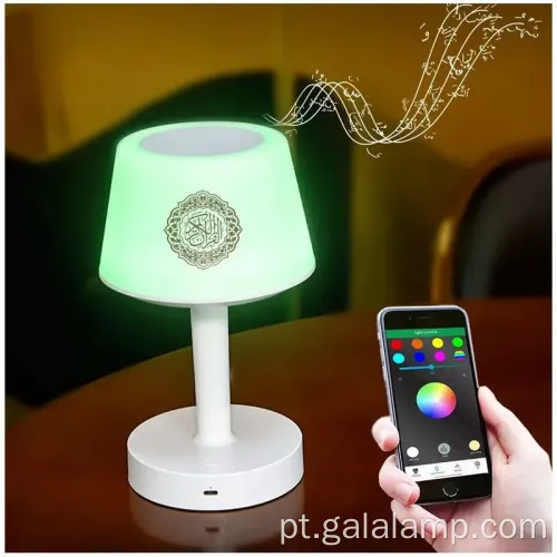 Alto -falante do Alcorão Bluetooth com Gentle Night Light Recurso